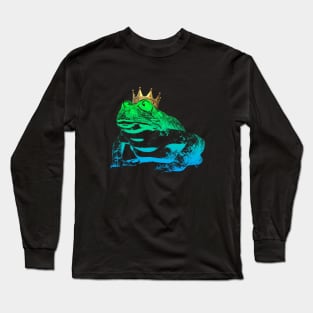 Princess Frog Colored Long Sleeve T-Shirt
